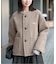 DANTON/ダントン COLLARLESS JACKET DT-A0013
