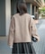 DANTON/ダントン COLLARLESS JACKET DT-A0013