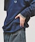 FRED PERRY / フレッドペリー TIPPED CREWNECK SWEATSHIRT