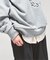 FRED PERRY / フレッドペリー TARTAN APPLIQUE SWEATSHIRT