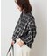 ピンタックスピンドル長袖ブラウス