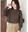 +81 BRANCA/ハチイチブランカ SLOBE別注 ロゴスウェット