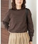 +81 BRANCA/ハチイチブランカ SLOBE別注 ロゴスウェット