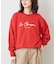 +81 BRANCA/ハチイチブランカ SLOBE別注 ロゴスウェット