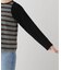 GDC/ガールズデパートメントクラブ BORDER TANK LAYER LS  GDC26B006
