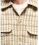 ロービングツイード チェックCPOシャツ