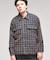 ロービングツイード チェックCPOシャツ