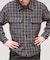 ロービングツイード チェックCPOシャツ