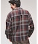 ロービングツイード チェックCPOシャツ