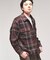 ロービングツイード チェックCPOシャツ