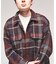 ロービングツイード チェックCPOシャツ