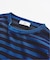 ガーメントダイ ボーダー ロングスリーブTシャツ
