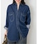 《WEB限定/追加2》LE DENIM BDUデニムシャツ