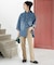 《WEB限定/追加2》LE DENIM BDUデニムシャツ
