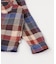 【WAX LONDON / ワックス ロンドン】オーバーシャツ RUST MULTI
