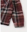 【WAX LONDON / ワックス ロンドン】オーバーシャツ BURGUNDY MULTI