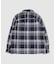 【WAX LONDON / ワックス ロンドン】WHITING OVERSHIRT PLAID WEAVE