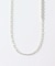 JieDa 925 SILVER THIN SWITCHING NECKLACE　JIE-24W-GD04