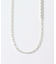 JieDa 925 SILVER THIN SWITCHING NECKLACE　JIE-24W-GD04