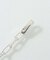 JieDa 925 SILVER THIN SWITCHING NECKLACE　JIE-24W-GD04