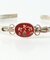 Gustavo Flower Narrow Bracelet-oval　S-24- AJUZ-13