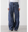 NOMANUAL/ノーマニュアル B.D WIDE DENIM PANTS