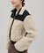 KIJUN Fake Shearling Jacket