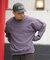 THRIFTY LOOK/スリフティールック Worn-Out Crew Sweat