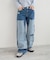 One Tea spoon / ワンティースプーン BLUE THUNDER WIDE LEG JEANS