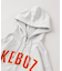 KEBOZ/ケボズ UC LOGO SWEAT FULL ZIP HOODIE