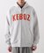 KEBOZ/ケボズ UC LOGO SWEAT FULL ZIP HOODIE