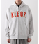 KEBOZ/ケボズ UC LOGO SWEAT FULL ZIP HOODIE