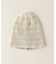 RACAL / ラカル Openwork border knit beanie