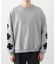 DISCOVERED/ ディスカバード IRON CROSS CROCHET SWEAT