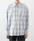 Name./ネーム COTTON TWILL OMBRE CUT-OFF SHIRT