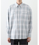 Name./ネーム COTTON TWILL OMBRE CUT-OFF SHIRT