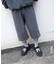 NOMANUAL/ノーマニュアルMOLTING BERMUDA SWEATPANTS