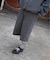 NOMANUAL/ノーマニュアルMOLTING BERMUDA SWEATPANTS