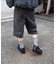 NOMANUAL/ノーマニュアルMOLTING BERMUDA SWEATPANTS