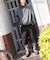 NOMANUAL/ノーマニュアルMOLTING BERMUDA SWEATPANTS