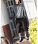 NOMANUAL/ノーマニュアルMOLTING BERMUDA SWEATPANTS