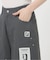 irojikake/イロジカケ Double stitch short pants