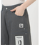 irojikake/イロジカケ Double stitch short pants