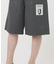 irojikake/イロジカケ Double stitch short pants