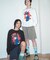 F-LAGSTUF-F×NARUTO -ナルト- /フラグスタフ×ナルト SASUKE L/S TEE