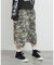 追加カモフラ柄ハーフカーゴパンツ