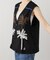 【NOMARHYTHM TEXTILE】Palm Tree Hand Embroidery Vest