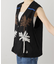 【NOMARHYTHM TEXTILE】Palm Tree Hand Embroidery Vest
