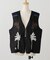 【NOMARHYTHM TEXTILE】Palm Tree Hand Embroidery Vest