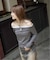 【Rest&Recreation/レストアンドレクリエーション】OFF-SHOULDER TOP